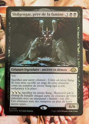 Shilgengar, père de la famine FOIL FR, merk: Magic: The Gathering, staat: Heel goed, € 1,00, € 1,75 inclusief Kopersbescherming