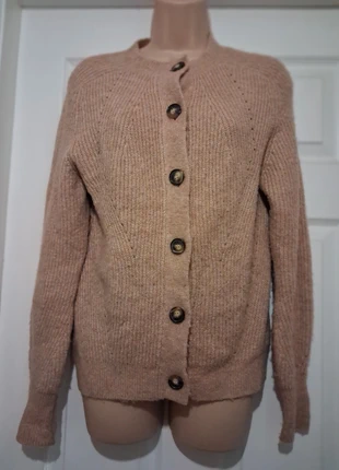 M&S Camel Knit Cardigan Size S  Cozy Neutral Button-Up Sweater, brand: Marks & Spencer, condition: Very good, size: S / 8, £8.00, £9.10 includes Buyer Protection