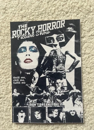 Rocky Horro Show mini poster, condition: Very good, £1.00, £1.75 includes Buyer Protection