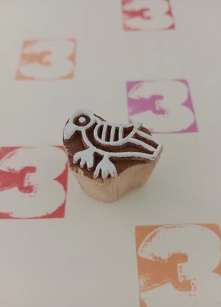 Indian Hand-Carved Wooden Printing Block Stamp – Fabric, Paper & Craft Printing, brand: Indian Wooden Block, condition: New without tags, £3.00, £3.85 includes Buyer Protection Pro