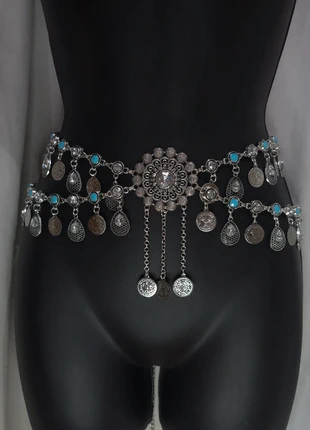 Stunning Vintage-Inspired Waist Chain, condition: Very good, size: Adjustable, £34.50, £36.93 includes Buyer Protection