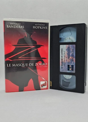 Le Masque de Zorro VHS, Film Action, NRJ Movies, 1998, Antonio Banderas, état: Bon état, 3,99 €, 4,89 € Protection acheteurs (Pro) incluse