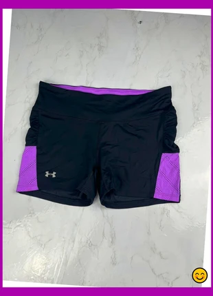 Short legging Under Armour pour femme noir et violet taille S, brand: Under Armour, condition: Very good, size: S / 36 / 8, €11.00, €12.25 includes Buyer Protection