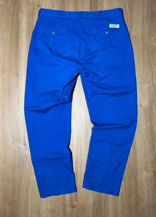 Pantalon chino Polo Ralph Lauren bleu homme taille 36/32 classique coton premium, brand: Ralph Lauren, condizioni: Ottime, taglia: IT 46 | W36, €30.00, €32.20 include la Protezione acquisti