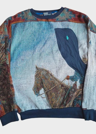 Ralph Lauren unique tapestry sweater, brand: Ralph Lauren, condition: New without tags, size: M, £45.00, £47.95 includes Buyer Protection