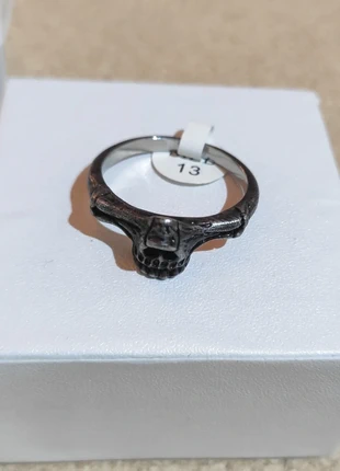 bague crâne mâchoire acier inoxydable T13, estado: Nuevo con etiquetas, tamaño: 22,2 mm Ø / 31, 14,90 €, 16,35 € Protección al comprador incluida