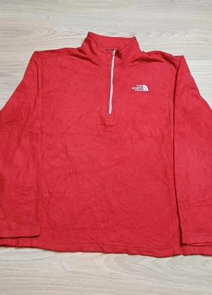 Polaire The North Face – Rouge – 1/4 Zip – Homme – Taille XL, merk: The North Face, staat: Heel goed, maat: XL, € 17,91, € 19,51 inclusief Kopersbescherming