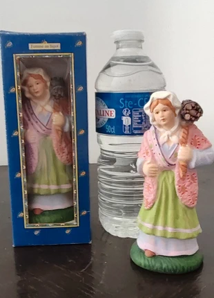 Santon en terre cuite La Femme au Fagot, merk: Michelle d'Hauteville, staat: Nieuw, € 3,00, € 3,85 inclusief Kopersbescherming