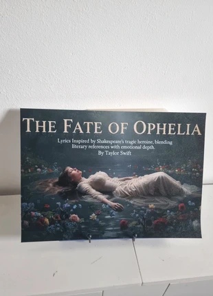 Taylor Swift The Life of ophelia poster, brand: Taylor Swift, condition: Like new, £10.00, £11.20 includes Buyer Protection