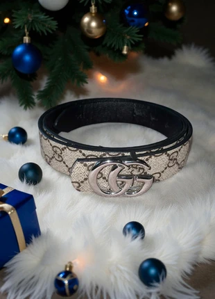 Ceinture tendance motif monogramme – Boucle double G style luxe, état: Très bon état, taille: Ajustable, 12,90 €, 14,25 € Protection acheteurs incluse