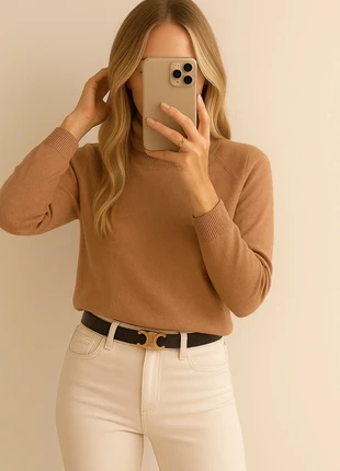 Pull sweet  col roule  Oversaise   cachemire  beige, marque: Cachemire, état: Très bon état, taille: S / 36 / 8, 26,00 €, 28,00 € Protection acheteurs incluse