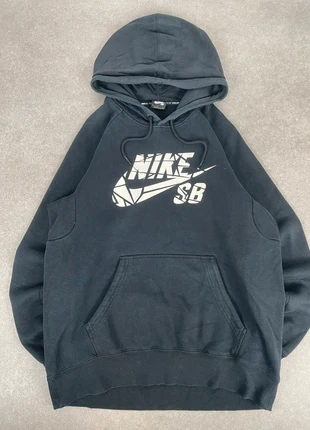 Sweat à capuche Nike SB homme noir-blanc taille S logo imprimer, brand: Nike, condizioni: Ottime, taglia: S, €15.00, €16.45 include la Protezione acquisti Pro