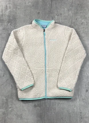 Polaire Blanche et Bleu Columbia taille S femme, merk: Columbia, staat: Goed, maat: S / 36 / 8, € 14,99, € 16,44 inclusief Kopersbescherming Pro