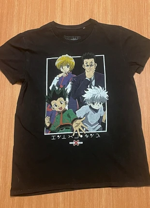 T-shirt Hunter x Hunter – Taille L – Imprimé craquelé, brand: Hunter x Hunter, condition: Good, size: L, €5.00, €5.95 includes Buyer Protection