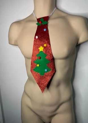 Glitzer Weihnachtskrawatte Krawatte Schlips Tannenbaum ugly X-Mas Weihnachten Weihnachtsfeier, marque: Sonstiges, état: Très bon état, 6,00 €, 7,00 € Protection acheteurs incluse
