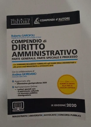 Compendio di diritto amministrativo, zustand: Sehr gut, 10,00 €, 11,20 € inklusive Vinted-Käuferschutz