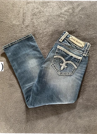 Jean Rock Revival Alanis straight W30 - Très bon état, brand: Rock Revival, condizioni: Ottime, taglia: M / IT 42 / EU 38, €49.00, €52.15 include la Protezione acquisti