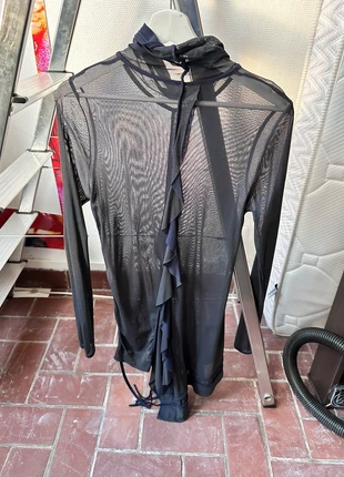 robe transparente cop copine vintage asymétrique, brand: Cop Copine, condizioni: Ottime, taglia: S / IT 40 / EU 36, €19.00, €20.65 include la Protezione acquisti