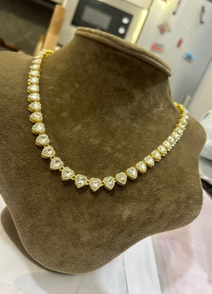 Collar perlas de corazón, merk: sin marca, staat: Nieuw met prijskaartje, € 9,00, € 10,15 inclusief Kopersbescherming