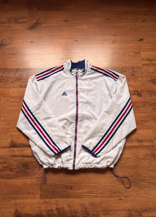 Trackjacket Adidas Vintage Équipe de France année 2000 coupe large - Taille L Homme, marke: adidas, zustand: Sehr gut, größe: L, 20,00 €, 21,70 € inklusive Vinted-Käuferschutz