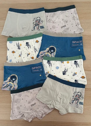 Lot 8 boxers garçon – 5 ans | Coton doux – Astronautes & véhicules 🚀🚗, état: Neuf avec étiquette, taille: 5 ans / 110 cm, 9,99 €, 11,19 € Protection acheteurs incluse