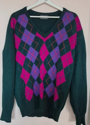 Pull losange cachemire, marque: scotsglen, état: Très bon état, taille: XL / 42 / 14, 38,00 €, 40,60 € Protection acheteurs incluse