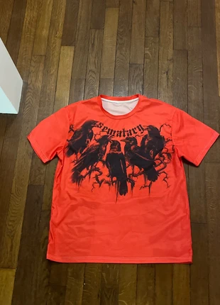 Oversized dark fashion crow t-shirt, marque: Punk Rave, état: Neuf sans étiquette, taille: XL, 7,00 €, 8,05 € Protection acheteurs incluse