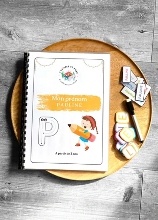 Livret d'activités - mon prénom, marque: Montessori, état: Très bon état, taille: Taille unique, 20,00 €, 21,70 € Protection acheteurs (Pro) incluse