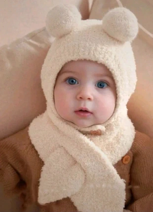 Magnifique enssemble bonnet écharpe 😍, marke: Shein, zustand: Neu, größe: 6-12 months, 47 cm, 6,00 €, 7,00 € inklusive Vinted-Käuferschutz