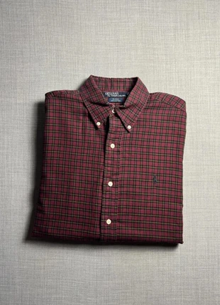 Chemise Polo Ralph Lauren taille M à carreaux rouge, marca: Ralph Lauren, estado: Muito bom, tamanho: M, €18.00, €19.60 inclui Proteção do Comprador