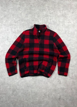 Old Navy Fleece Bûcheron Tartan Rouge Noir – Style Outdoor Y2K Vintage S 747, brand: Vintage Dressing, condition: Very good, size: S, €20.00, €21.70 includes Buyer Protection