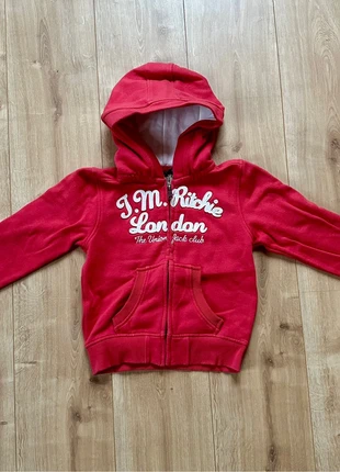 Sweat à capuche Ritchie Union Jack London – Rouge – Taille 6 ans, marque: Ritchie, état: Très bon état, taille: 6 ans / 116 cm, 3,00 €, 3,85 € Protection acheteurs incluse