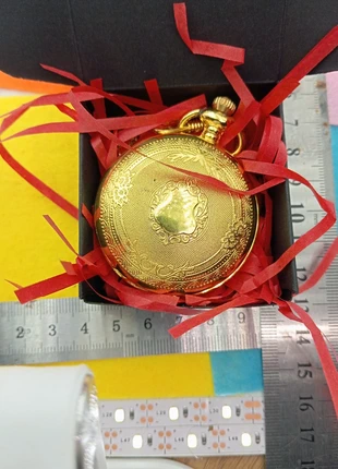 Montre à gousset avec la boîte, marca: Broche.fr, estado: Muito bom, tamanho: 47 mm ou mais, €5.00, €5.95 inclui Proteção do Comprador Pro