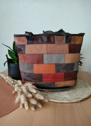 Patchwork tas, nieuw, marque: Handgemaakt, état: Neuf sans étiquette, 50,00 €, 53,20 € Protection acheteurs incluse