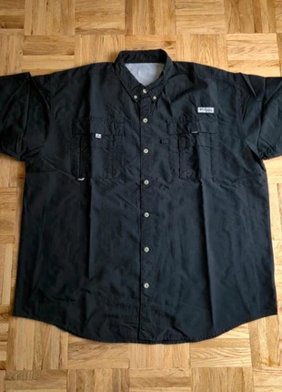 Chemise manches courtes noir Columbia PFG Omni-Shade taille XL, marque: Columbia, état: Très bon état, taille: XL, 15,00 €, 16,45 € Protection acheteurs incluse