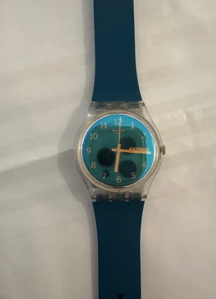Montre Swatch Blue Away, brand: Swatch, condition: Very good, size: One size, €30.00, €32.20 includes Buyer Protection