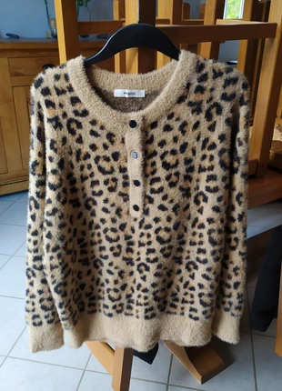 Pull léopard Promod XL, brand: Promod, condition: Very good, size: XL / 42 / 14, €20.00, €21.70 includes Buyer Protection
