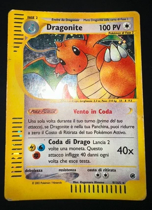 Pokémon Ita Dragonite Holo, merk: Pokémon, staat: Goed, € 39,00, € 41,65 inclusief Kopersbescherming