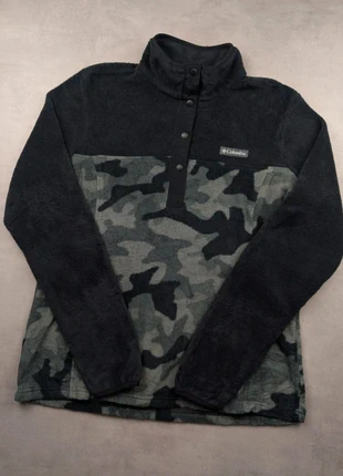 Veste polaire à Bouton Columbia | Noir et Camouflage | Taille S Hommes, marke: Columbia, zustand: Sehr gut, größe: S, 20,50 €, 22,23 € inklusive Vinted-Käuferschutz