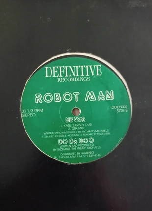 Robot Man - Never vinyl 12", état: Bon état, 10,00 €, 11,20 € Protection acheteurs incluse