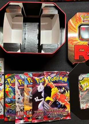 Pokebox Persian + cartes, pokebox sv10, brand: Pokémon, condition: New without tags, €20.00, €21.70 includes Buyer Protection