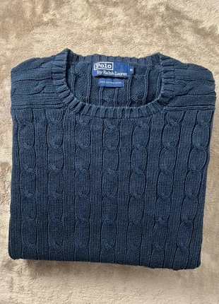 Pull torsadé Ralph Lauren authentique– Taille M marine, marque: Ralph Lauren, état: Très bon état, taille: M, 50,50 €, 53,73 € Protection acheteurs incluse