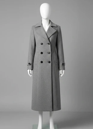 Manteaux Long Gris Chiné à double boutonnage Elegant, brand: Tendance, condition: Very good, size: M / 38 / 10, €83.99, €88.89 includes Buyer Protection