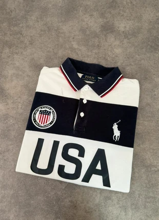 Polo Ralph Lauren Traditionnel Marine et Blanc USA Logo Brodé Blanc Vintage / Taille XL, marque: Ralph Lauren, état: Très bon état, taille: XL, 14,90 €, 16,35 € Protection acheteurs (Pro) incluse