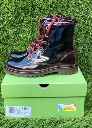 Bottines vernies style combat chic prix magasin 90€, marque: Kipling, état: Neuf sans étiquette, taille: 32, 45,00 €, 47,95 € Protection acheteurs incluse