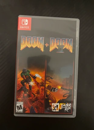 Doom 1+2 limited run games switch, zustand: Neu, 70,00 €, 74,20 € inklusive Vinted-Käuferschutz