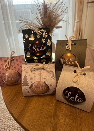 Boule de Noël personnalisée, état: Neuf avec étiquette, 3,50 €, 4,38 € Protection acheteurs incluse