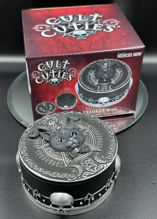 Nemesis Now Pawzuph Trinket Box, Black, 10.8cm, brand: Nemesis Now, condition: New, £19.99, £21.69 includes Buyer Protection Pro