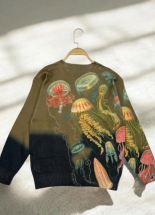 pull vintage avec motif imprimé, marque: Medusa, état: Très bon état, taille: M, 42,00 €, 44,80 € Protection acheteurs incluse