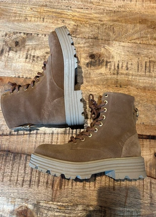 Red-Rag cognac suède bikerboots maat 39 – 1x gedragen, marque: Red Rag, état: Très bon état, taille: 39, 45,00 €, 47,95 € Protection acheteurs incluse